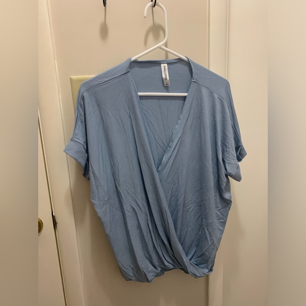 Grey-blue top